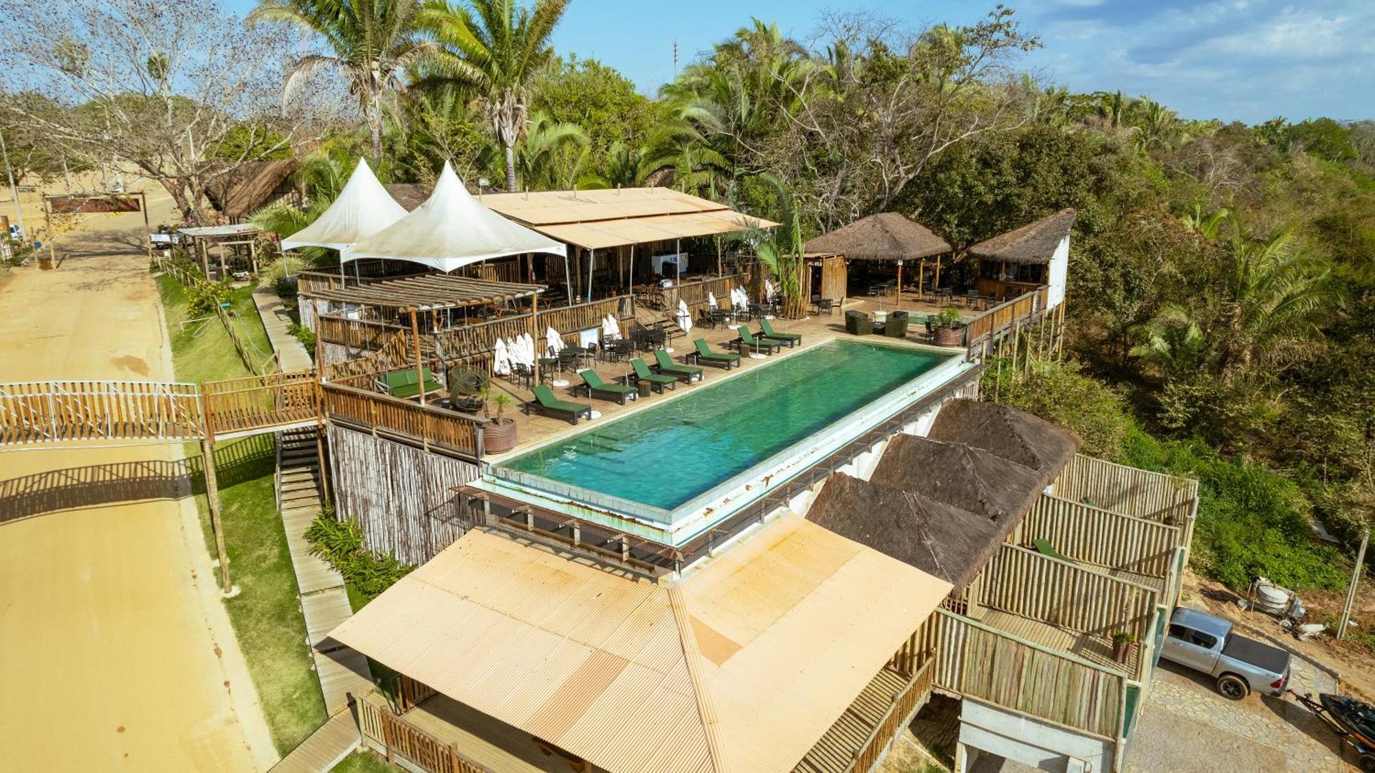 Pousada Praia Do Funil Lajeado  外观 照片